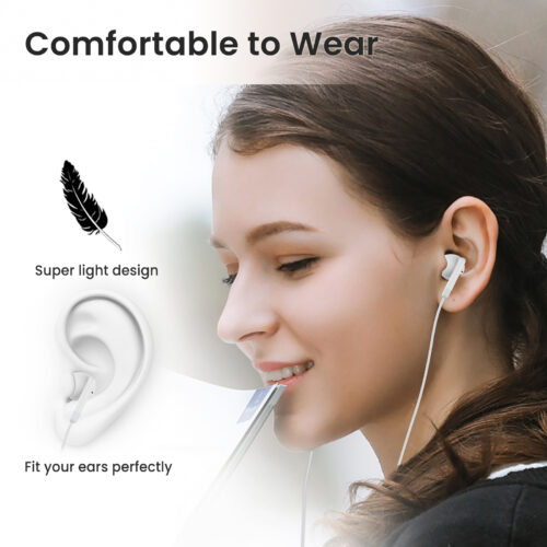 BENEWY Headphones, In-Ear 3.5 mm Headphones, Cable Earphones with ...